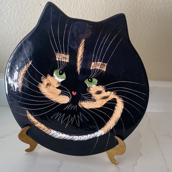 Mrs Cat Plate - Picture 1 of 5